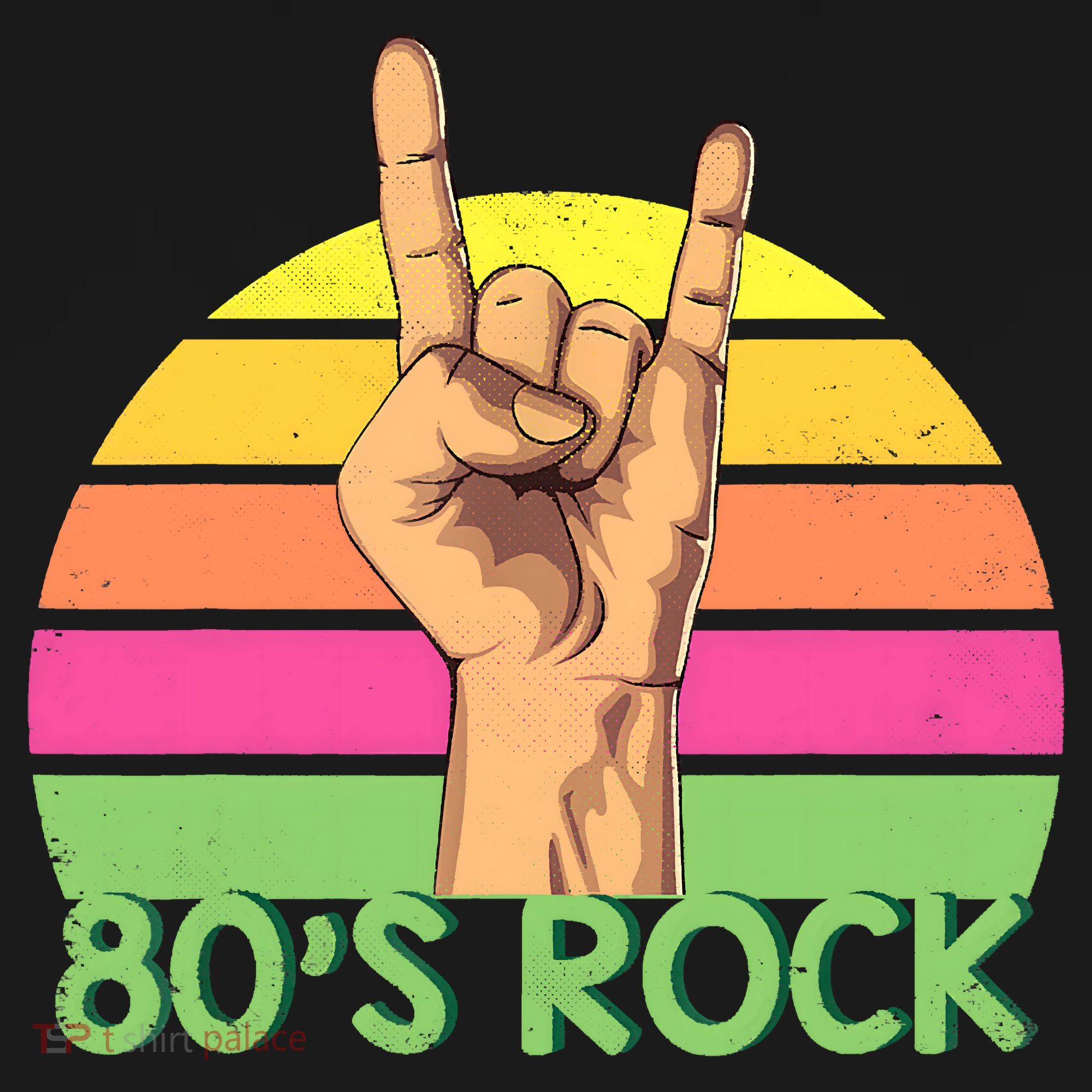 Vintage Retro 80's Rock Band T-Shirt