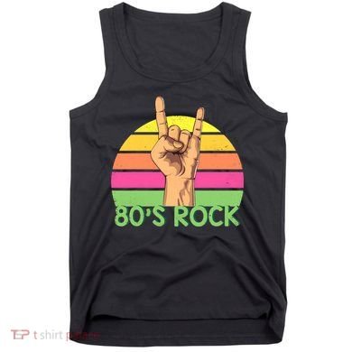 Vintage Retro 80's Rock Band Tank Top