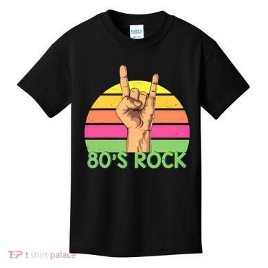 Vintage Retro 80's Rock Band Kids T-Shirt