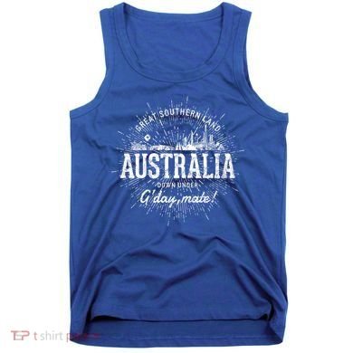 Vintage Retro Australia Gift Tank Top