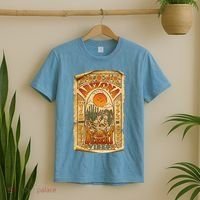 Vintage Retro Arizona Desert Vibes Travel Poster T-Shirt thumb 2