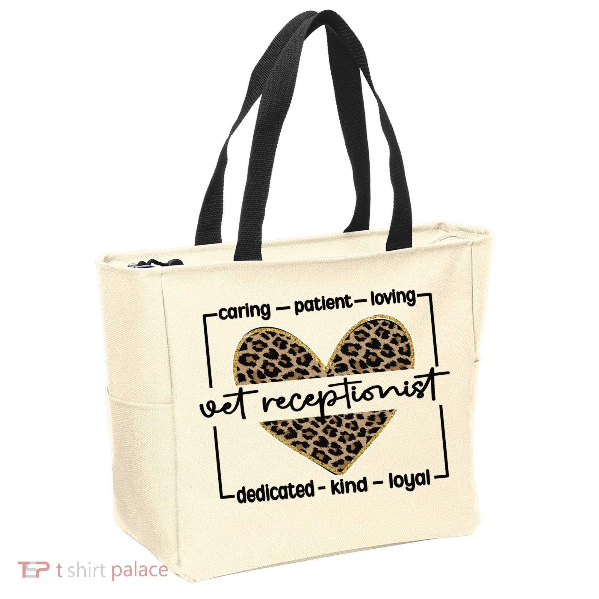Vet Receptionist Appreciation Veterinary Receptionist Cool Gift Tote Bag
