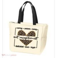 Vet Receptionist Appreciation Veterinary Receptionist Cool Gift Tote Bag thumb 3