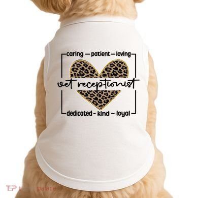 Vet Receptionist Appreciation Veterinary Receptionist Cool Gift Doggie Tank
