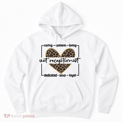 Vet Receptionist Appreciation Veterinary Receptionist Cool Gift Hoodie
