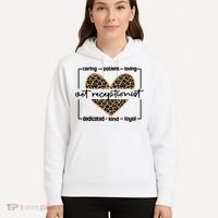 Vet Receptionist Appreciation Veterinary Receptionist Cool Gift Hoodie thumb 5