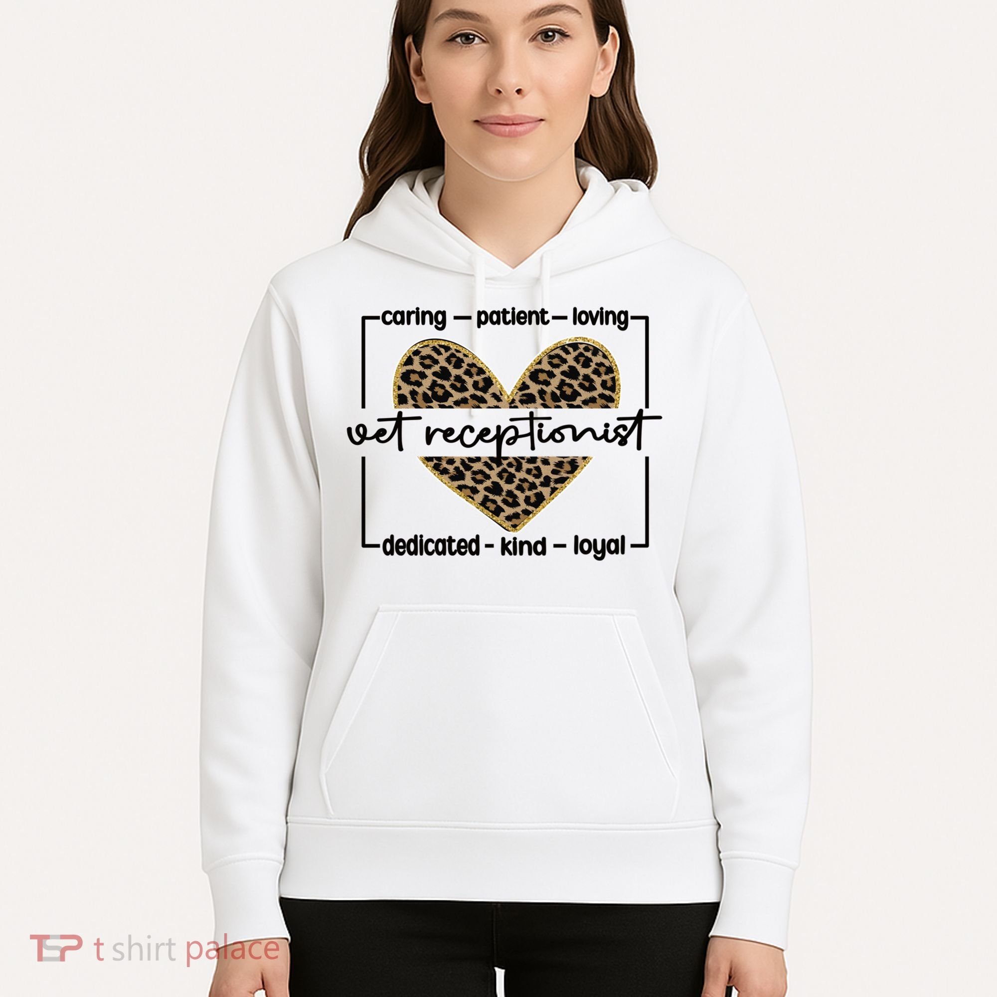 Vet Receptionist Appreciation Veterinary Receptionist Cool Gift Hoodie