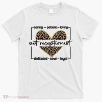 Vet Receptionist Appreciation Veterinary Receptionist Cool Gift T-Shirt thumb 0