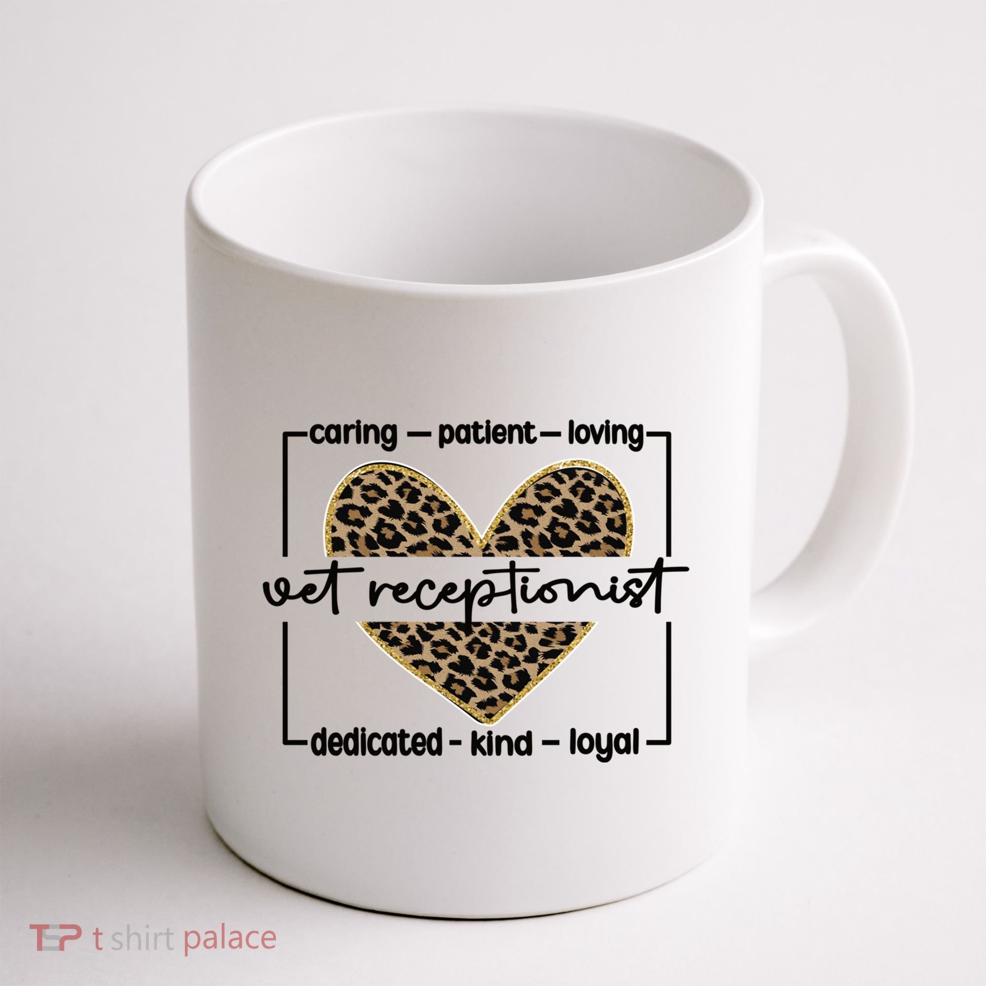 Vet Receptionist Appreciation Veterinary Receptionist Cool Gift Coffee Mug