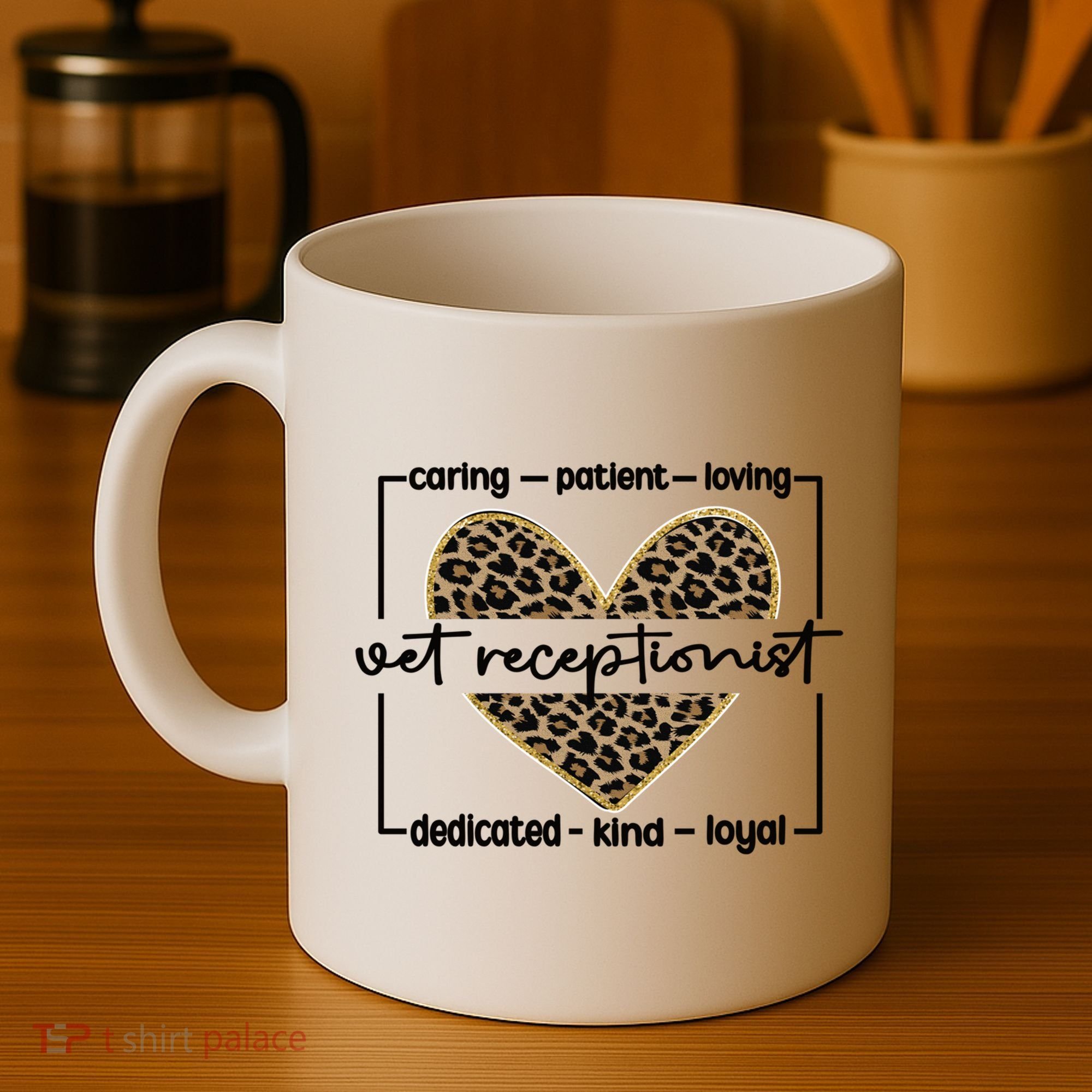 Vet Receptionist Appreciation Veterinary Receptionist Cool Gift Coffee Mug