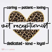 Vet Receptionist Appreciation Veterinary Receptionist Cool Gift Polo thumb 3