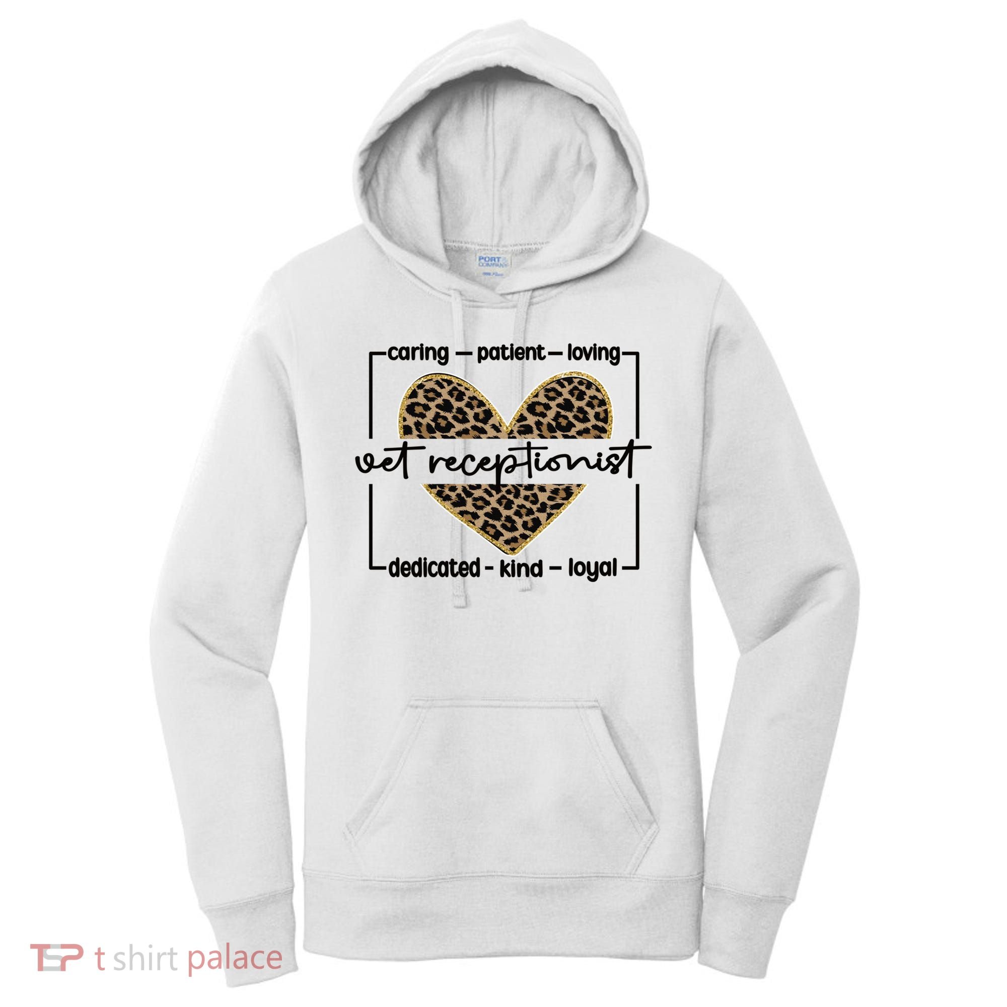 Vet Receptionist Appreciation Veterinary Receptionist Cool Gift Women's Hoodie