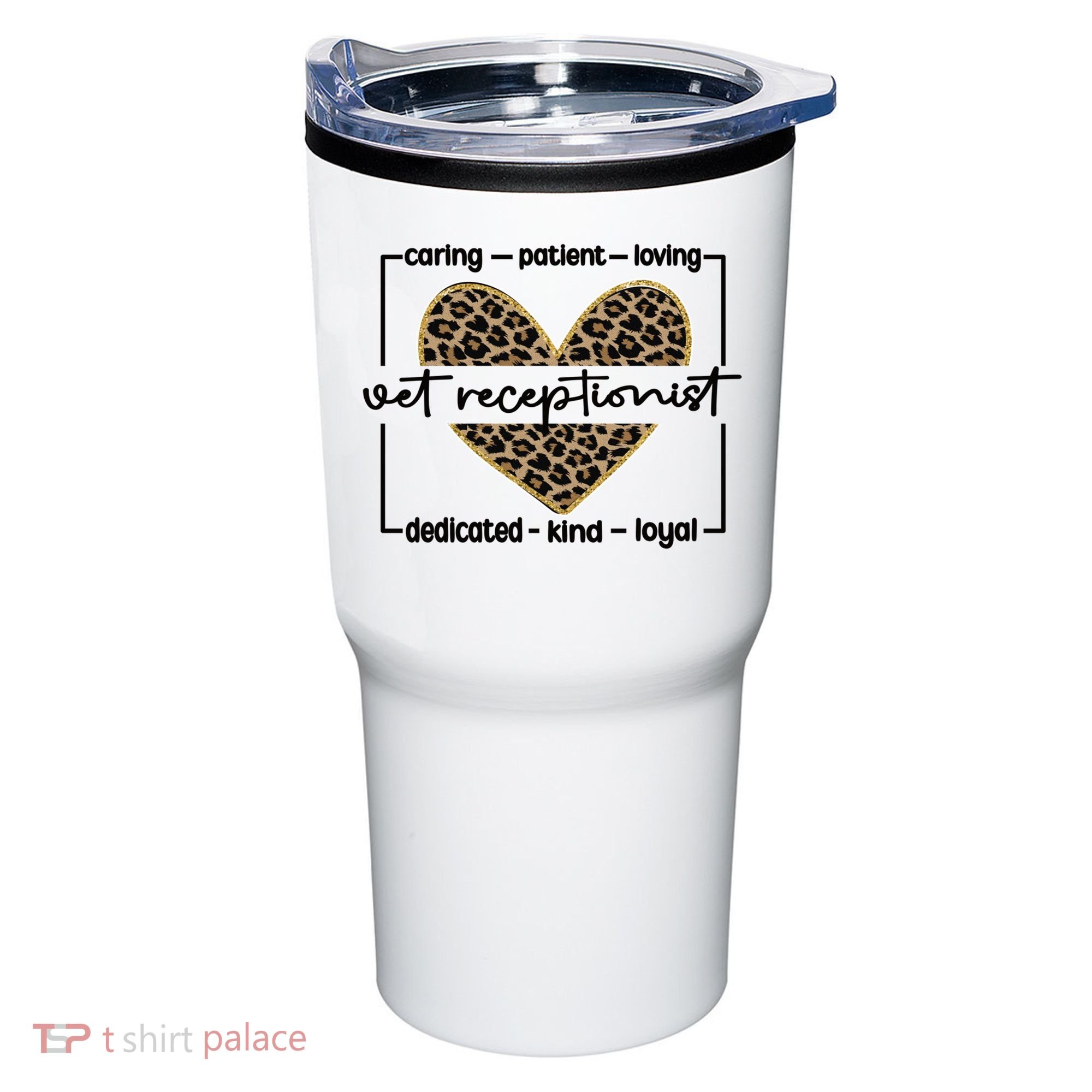 Vet Receptionist Appreciation Veterinary Receptionist Cool Gift Tumbler