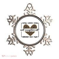 Vet Receptionist Appreciation Veterinary Receptionist Cool Gift Ornament thumb 0