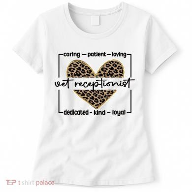 Vet Receptionist Appreciation Veterinary Receptionist Cool Gift Women's T-Shirt