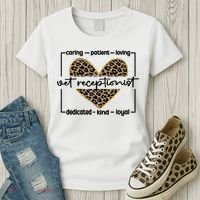 Vet Receptionist Appreciation Veterinary Receptionist Cool Gift Women's T-Shirt thumb 3