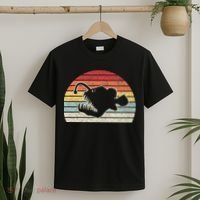 Vintage Retro Angler Fish T-Shirt thumb 2