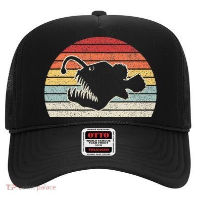 Vintage Retro Angler Fish Hat