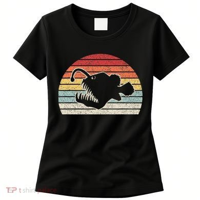 Vintage Retro Angler Fish Women's T-Shirt
