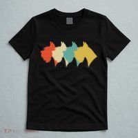 Vintage Retro Art Schnauzer T-Shirt thumb 5