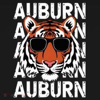 Vintage Retro Auburn Style Classic T-Shirt thumb 7