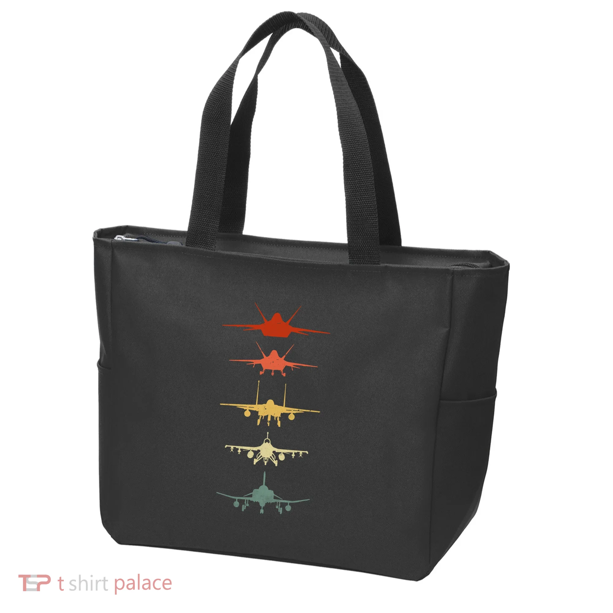Vintage Retro Air Force Tote Bag