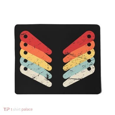 Vintage Retro Arcade Pinball Mousepad