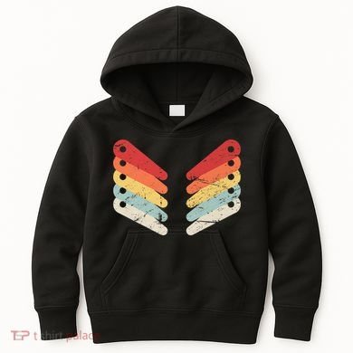 Vintage Retro Arcade Pinball Kids Hoodie