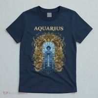 Vintage Retro Aquarius Zodiac T-Shirt thumb 5
