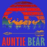 Vintage Retro Auntie Bear Funny Gift T-Shirt thumb 7