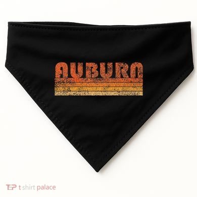 Vintage Retro Auburn Alabama USA-Made Doggie Bandana