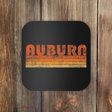 Vintage Retro Auburn Alabama Coaster