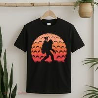 Vintage Retro Bigfoot Golf Golfer Sasquatch T-Shirt thumb 2