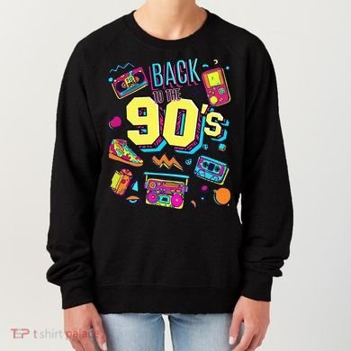 Vintage Retro Back To 90S Women's Sweatshirt