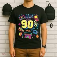 Vintage Retro Back To 90S T-Shirt thumb 6