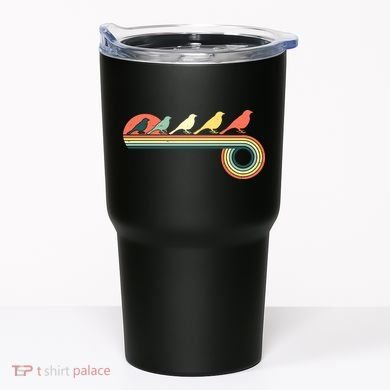 Vintage Retro Bird Tumbler