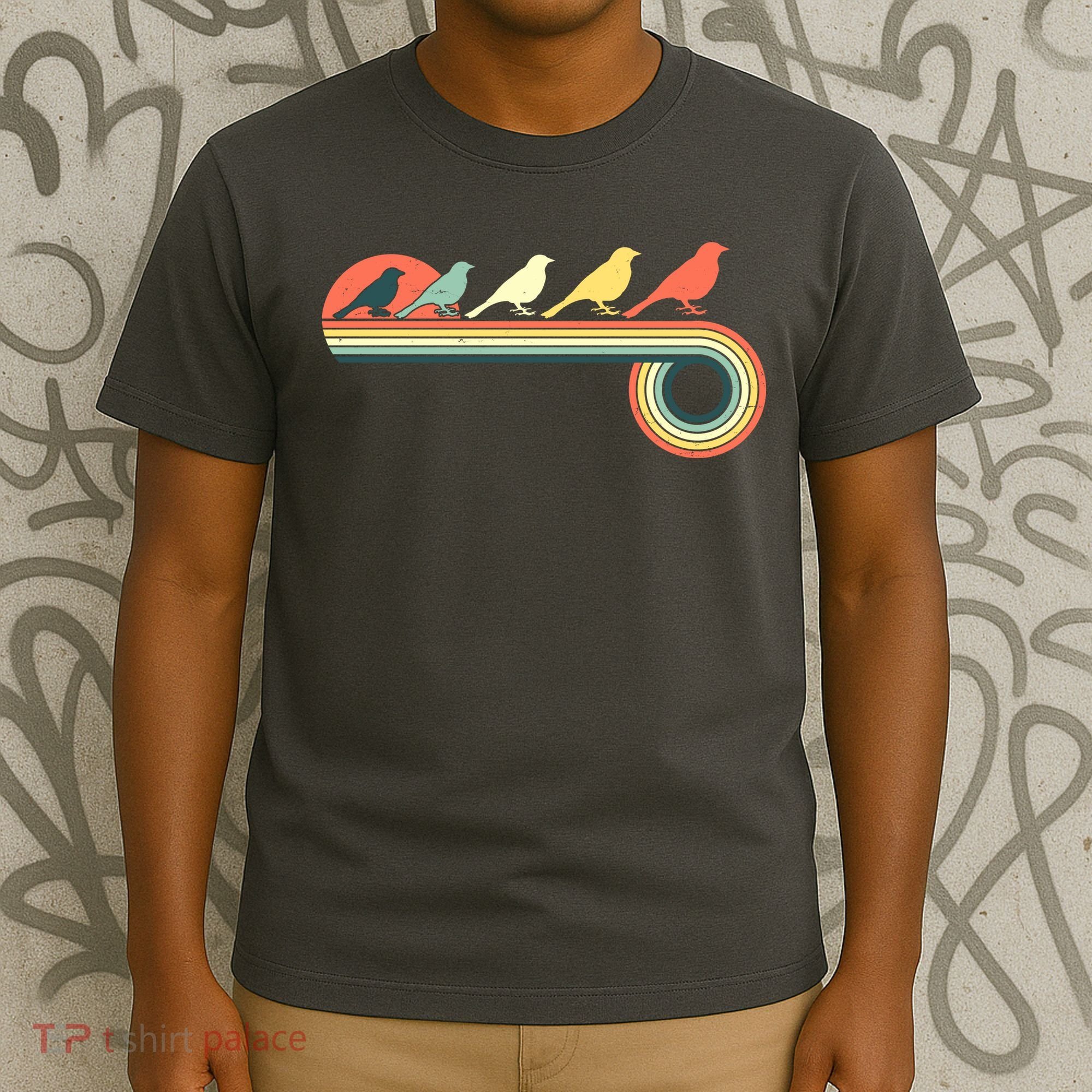 Vintage Retro Bird T-Shirt