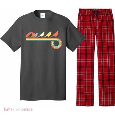 Vintage Retro Bird Pajama Set