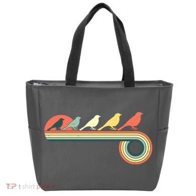 Vintage Retro Bird Tote Bag