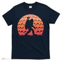 Vintage Retro Bigfoot Golf Golfer Sasquatch T-Shirt thumb 0