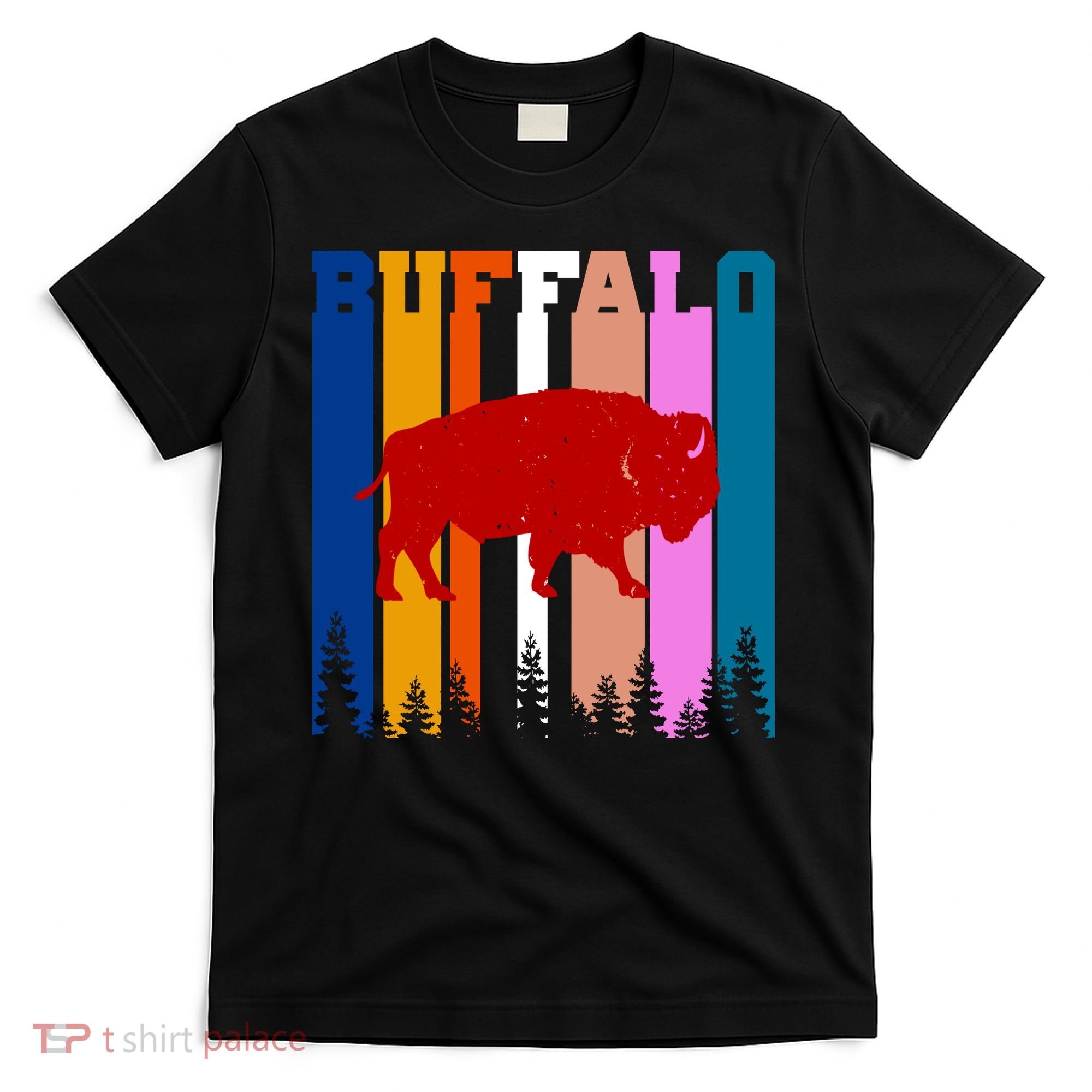 Vintage Retro Buffalo T-Shirt