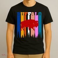 Vintage Retro Buffalo T-Shirt thumb 3