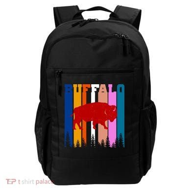Vintage Retro Buffalo Backpack