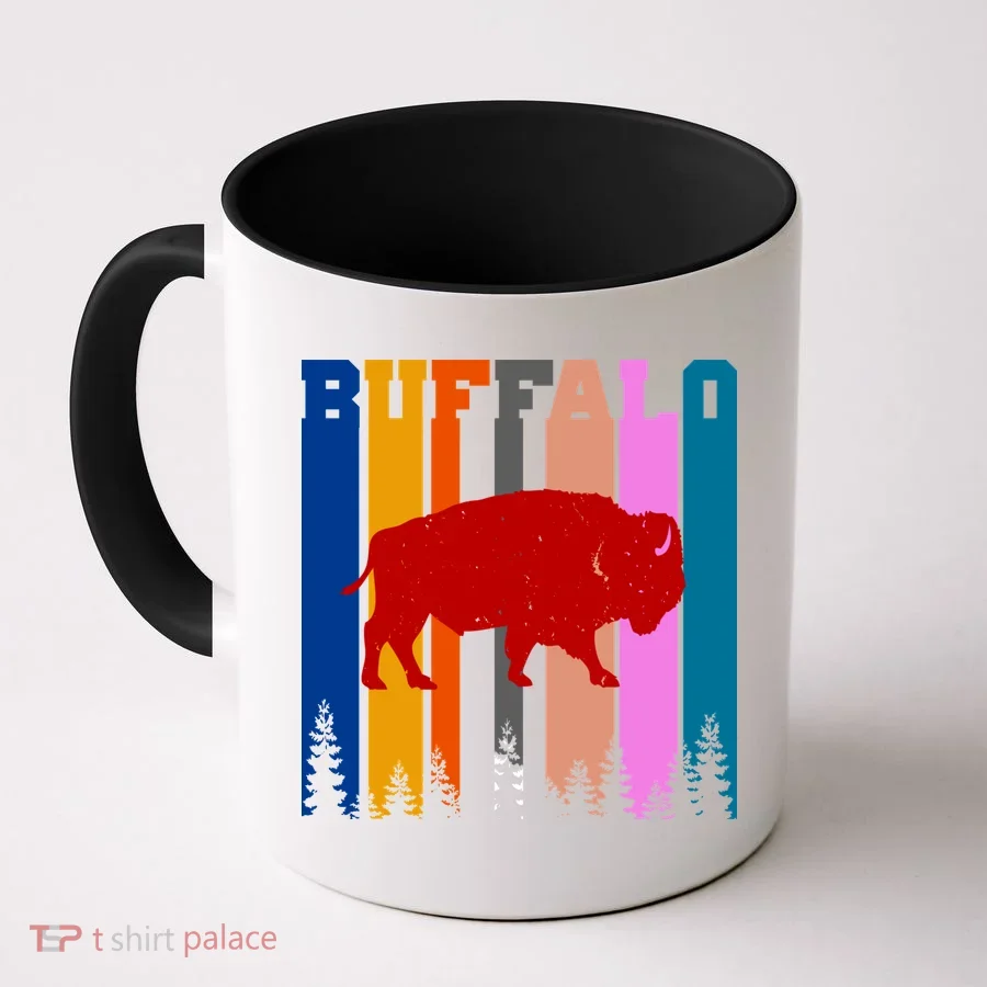 Vintage Retro Buffalo Coffee Mug
