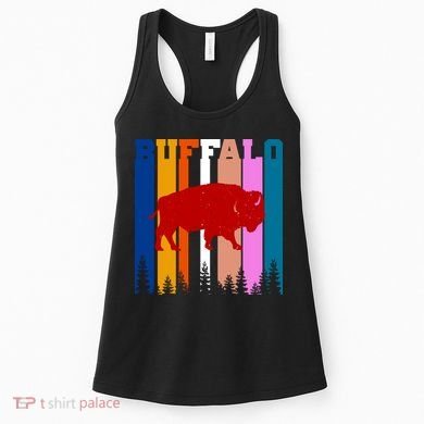 Vintage Retro Buffalo Women's Tank Top