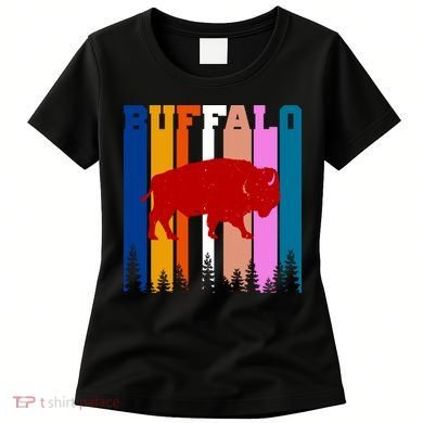 Vintage Retro Buffalo Women's T-Shirt