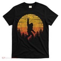Vintage Retro Bigfoot Funny Rock & Roll Bigfoot Music Lovers T-Shirt thumb 0