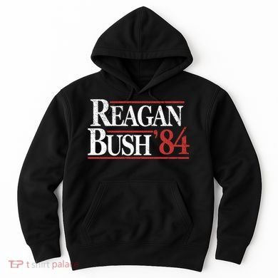 Vintage Reagan Bush 1984 Hoodie