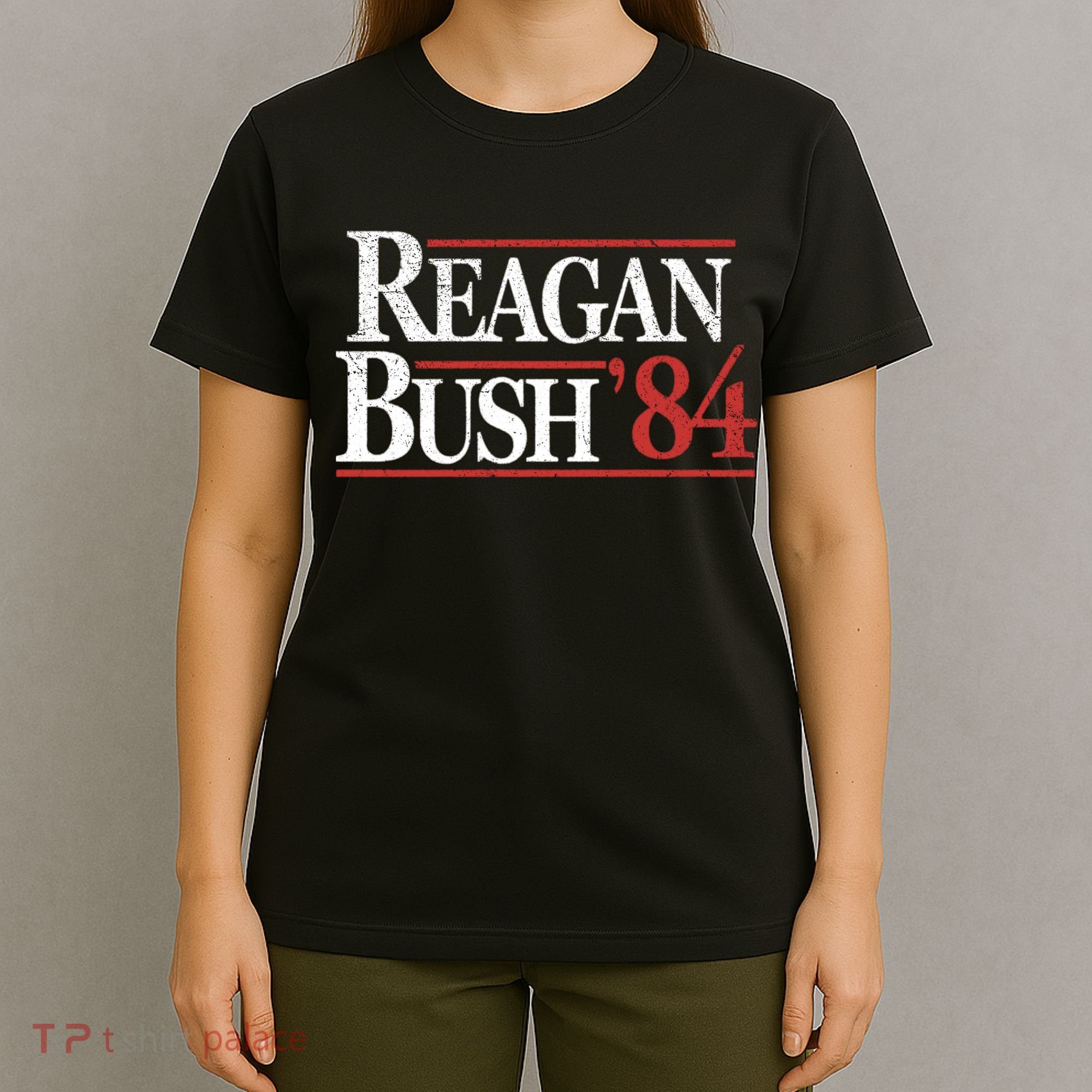 Vintage Reagan Bush 1984 T-Shirt