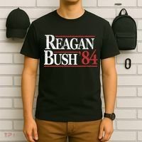 Vintage Reagan Bush 1984 T-Shirt thumb 6